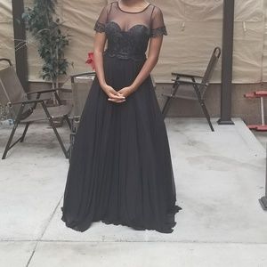 Black prom dress